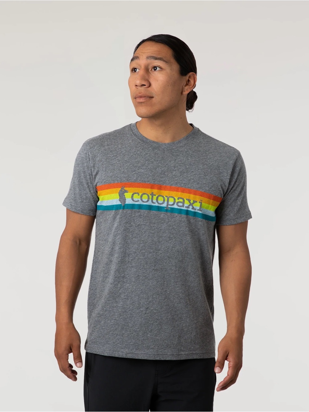 Cotopaxi on the horizon cotton logo tee